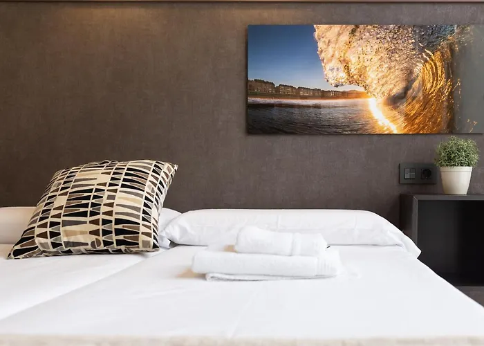 公寓 Zarautz Salbide Apartments 扎鲁亚斯